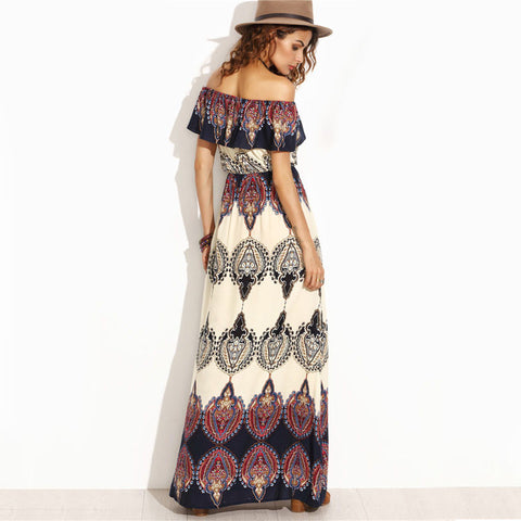 Bohemian Style Maxi Dress
