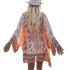 Vintage Pattern Boho Cardigan
