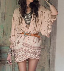 Vintage Pattern Boho Cardigan