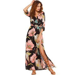 Elegant Summer Beach Maxi Dress