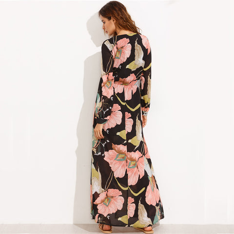 Elegant Summer Beach Maxi Dress