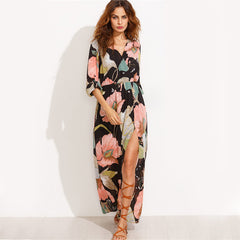 Elegant Summer Beach Maxi Dress