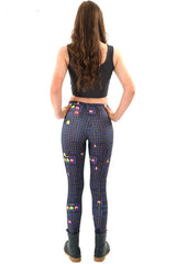 Printed Funny Game Tattoo Leggings