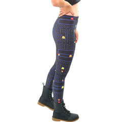 Printed Funny Game Tattoo Leggings
