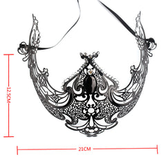 Female Halloween Party Queen Mask