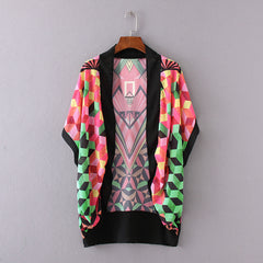 Chiffon Boho Style Kimono Cardigan