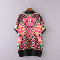 Chiffon Boho Style Kimono Cardigan
