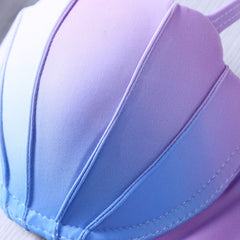 Color Two - Piece Mermaid Swimwear