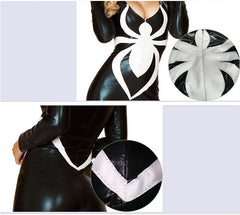 Black Spiderman Women Jumpsuit 2018