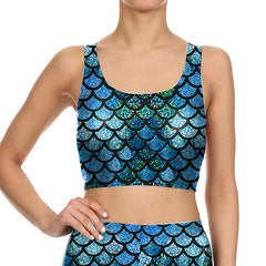 Clothings Mermaid Printed Leggins