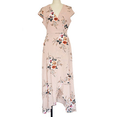 V-neck Boho Maxi