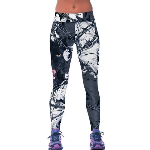Leopard Tattoo Leggings Adventure