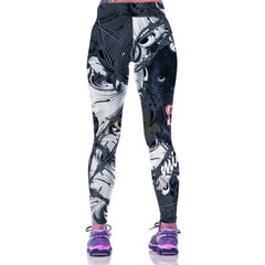 Leopard Tattoo Leggings Adventure