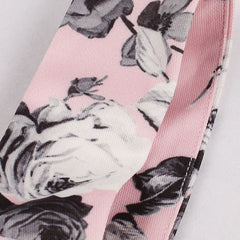 Mermaid Floral Print Sleeveless Body Dress