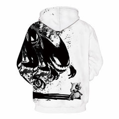 Tattoo Skulls And Small Dragon Hoodies