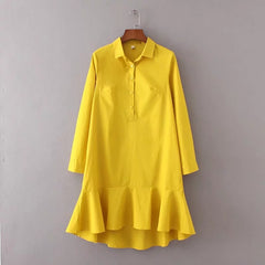 Casual Loose Long Fishtail Dress
