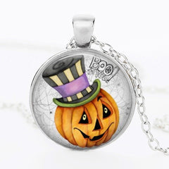 Cute Halloween Pumpkin Necklace