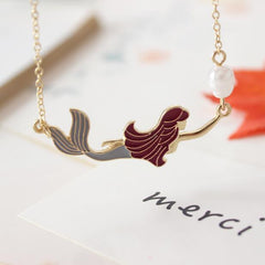 Cute Mermaid Necklace