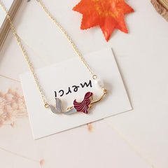 Cute Mermaid Necklace