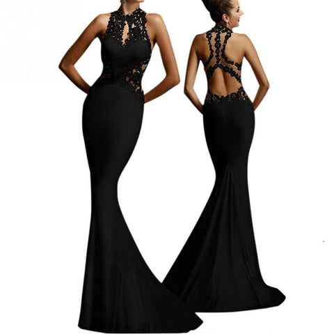 Sexy Sleeveless  Mermaid Dress