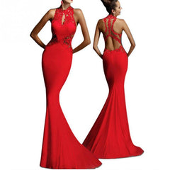 Sexy Sleeveless  Mermaid Dress