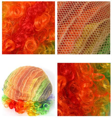 Colorful Curly Clown Wigs