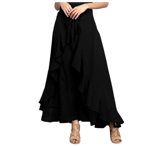 Layer Long Fishtail Pants