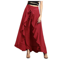 Layer Long Fishtail Pants