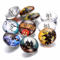 10pcs/lot Halloween Snap Button Jewelry