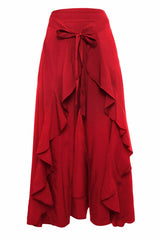 Layer Long Fishtail Pants