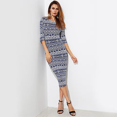 Elegant Long Sleeve Dress