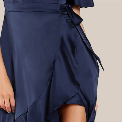 Elegant Ruffle Mermaid Dress