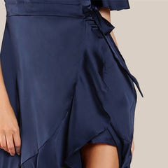 Elegant Ruffle Mermaid Dress