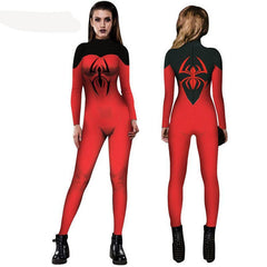Women's 3D  Spiderman Costume