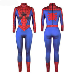 Women's 3D  Spiderman Costume
