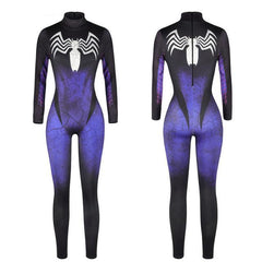 Women's 3D  Spiderman Costume