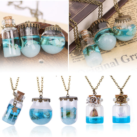 1Pc Ocean Glass Wish Mermaid Gift