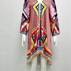 Pattern Beach Boho Cardigan