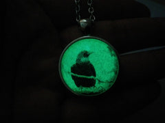 Halloween Bird Necklace Gift