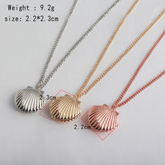 3 Color Creative Shell Necklace