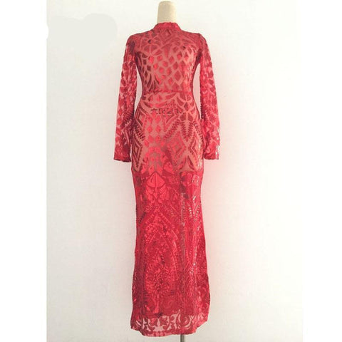 Body Sparkling  Mermaid Dress