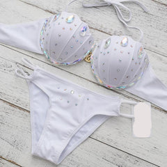 Diamond Push Up Mermaid Swimsuit