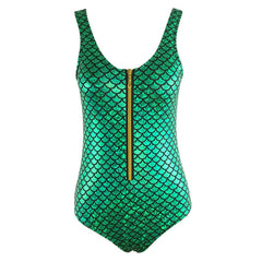 Zipper Mermaid Swimsuit