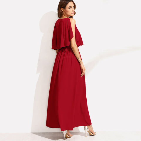 Deep V Neck Sleeveless Dress