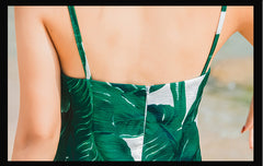 Bodycon Green Fishtail Dress