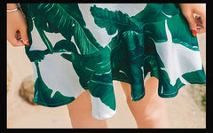 Bodycon Green Fishtail Dress