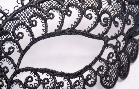 Sexy Black Halloween Lace Mask
