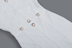 Regular Short Sleeve Fishtail Dress