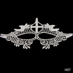 Halloween Women White Lace Mask