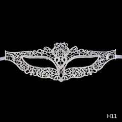Halloween Women White Lace Mask